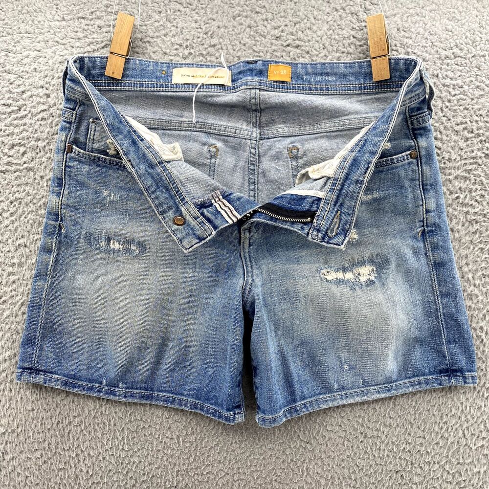Anthropologie Pilcro Hyphen Jean Shorts Women's 32" Jorts Boho 90's Classic Y2k - Picture 5 of 12